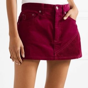 NWOT Marc Jacobs Corduroy Mini Skirt